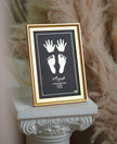 4 Units Metallic Imprint Frame For Baby (Both Hands & Feet)