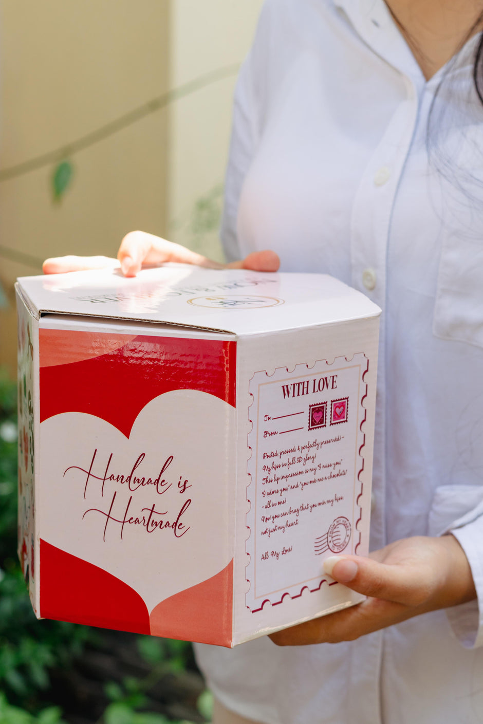 3D Lip Casting Kit - With Cute Heart Shape Display Case