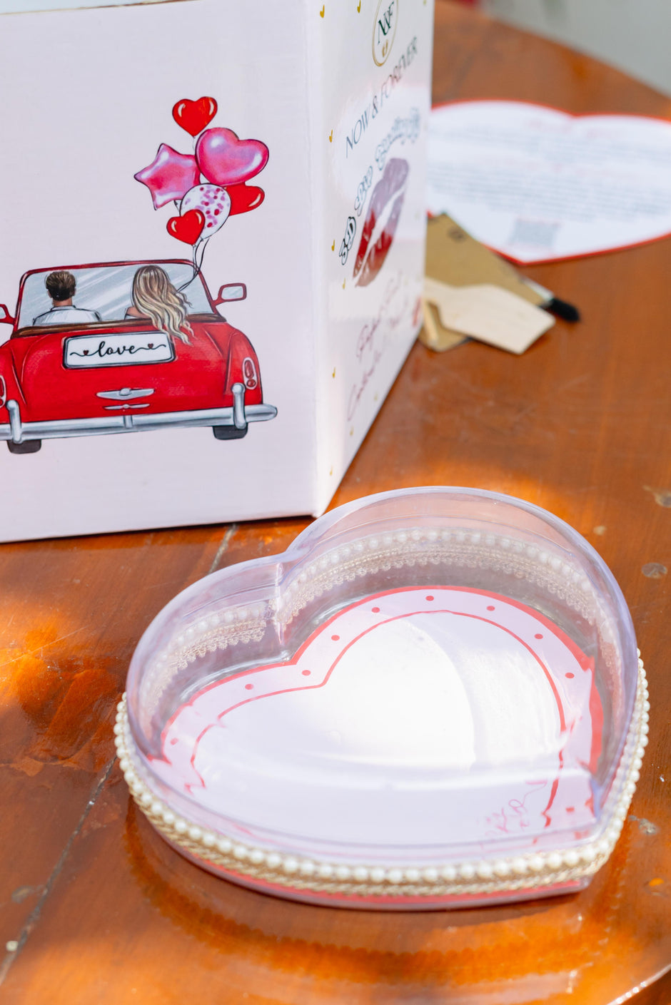 3D Lip Casting Kit - With Cute Heart Shape Display Case