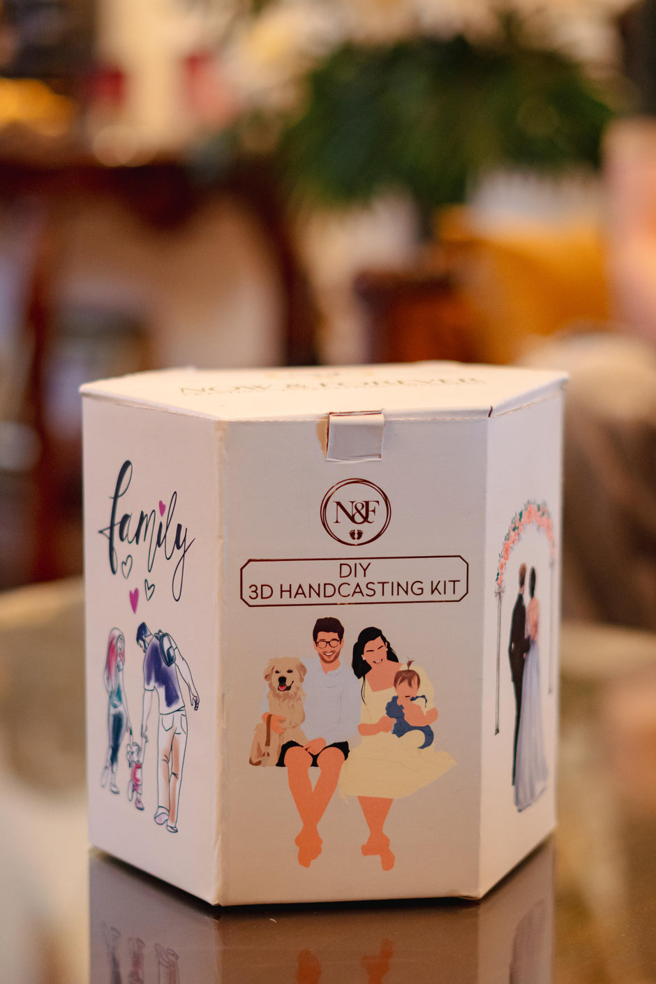 3D DIY Couple Handcasting Kit (9 Items)