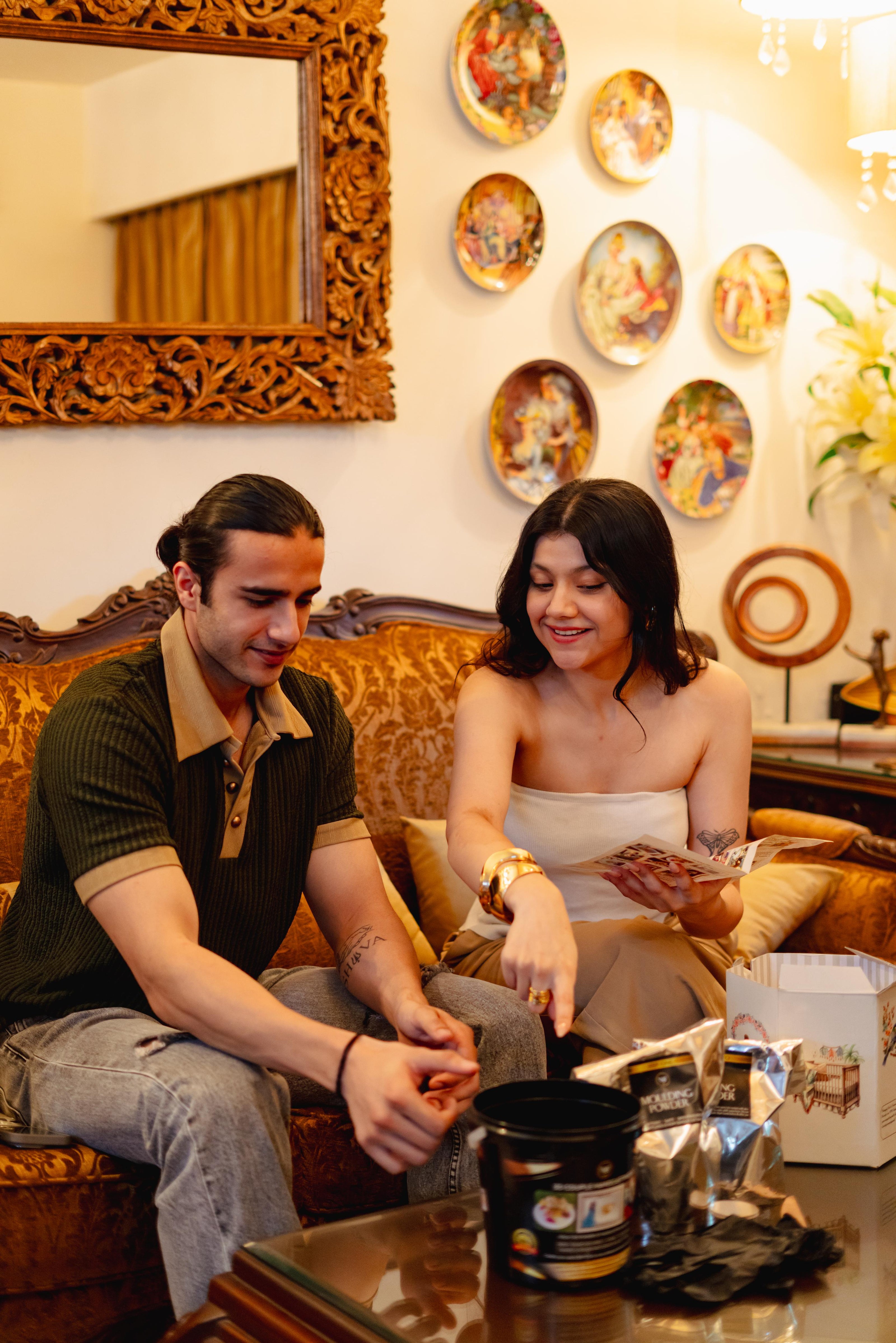 3D DIY Couple Handcasting Kit (9 Items)