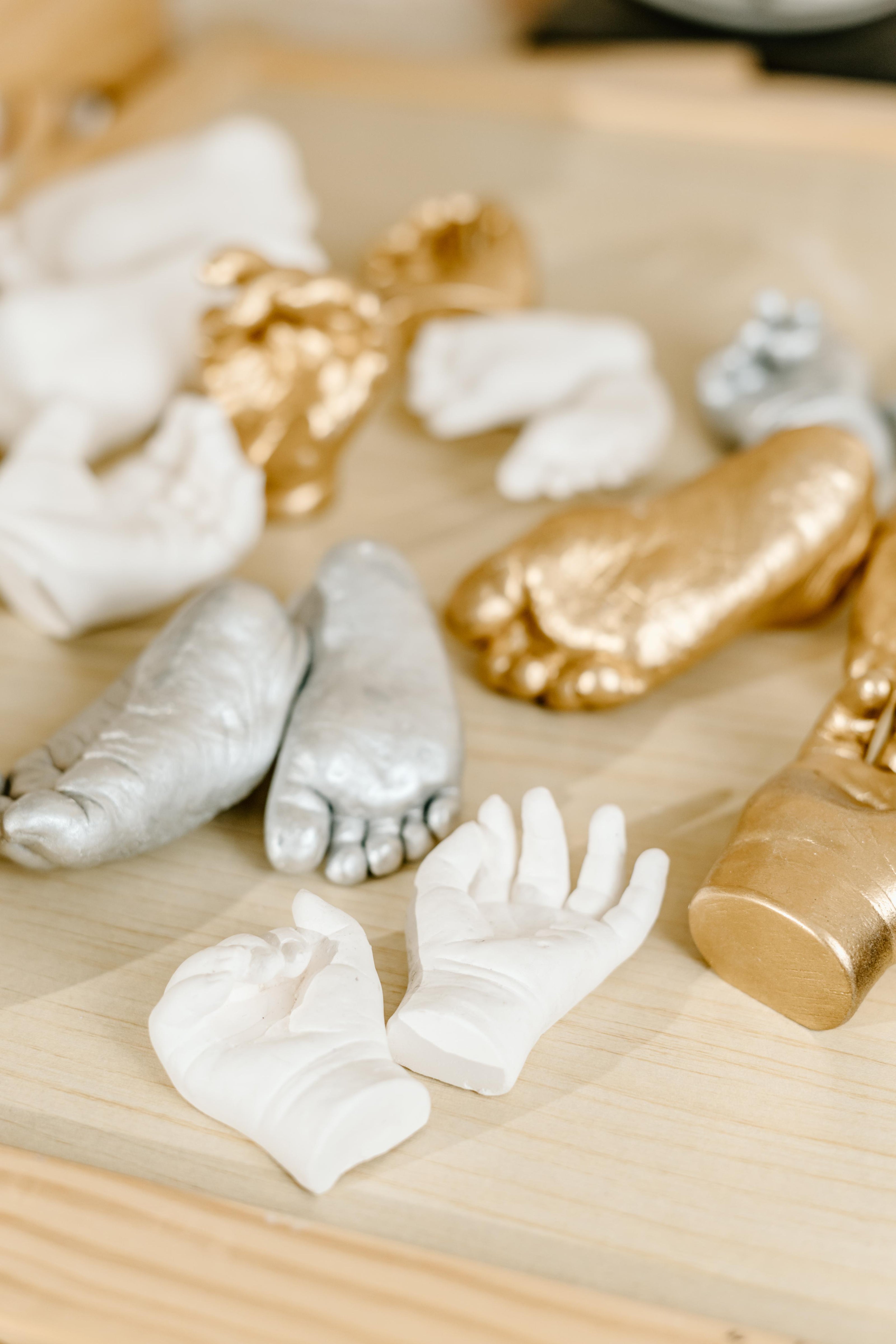 3D DIY Baby Handcasting Kit - 4 Units (12 Items)