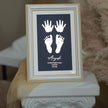 4 Units Metallic Imprint Frame For Baby (Both Hands & Feet)