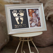 4 Units Metallic Imprint Frame For Baby (Both Hands & Feet)