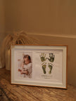 4 Units Metallic Imprint Frame For Baby (Both Hands & Feet)