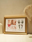 4 Units Metallic Imprint Frame For Baby (Both Hands & Feet)