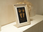 4 Units Metallic Imprint Frame For Baby (Both Hands & Feet)