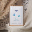 Paw Metallic Imprints Frame for Pets - Kit Included