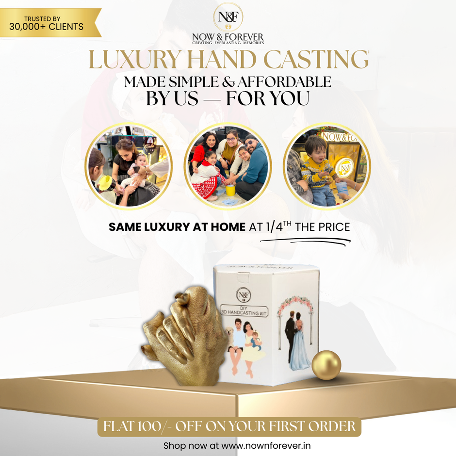 3D DIY Couple Handcasting Kit (9 Items)