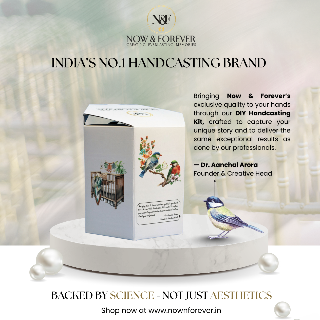 3D DIY Couple Handcasting Kit (9 Items)