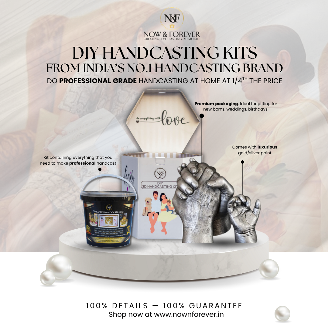 3D DIY Family Handcasting Kit (9 Items)