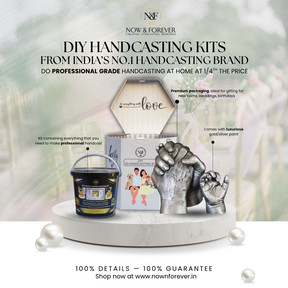 3D DIY Family Handcasting Kit (9 Items)