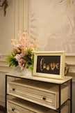 4 Units LOVE Metallic Imprint Frame For Baby (Both Hands & Feet)