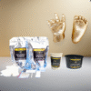 3D DIY Baby Handcasting Kit - 1 Hand & 1 Foot (8 Items)