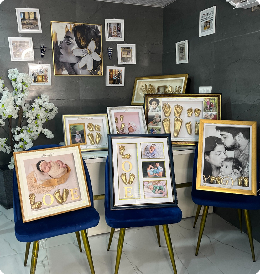 Golden memories, beautifully framed—every story captured with timeless love.