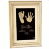 Baby Hand & Foot Metallic Imprint Frame -2-units -Kit Included